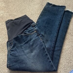 Old Navy Dark Blue Women's maternity jeans